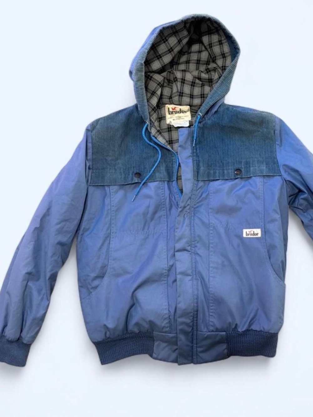 Blue vintage 90s jacket
